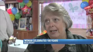 Beaumont woman celebrates 100th birthday