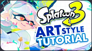 HOW TO DRAW SPLATOON 3 IN 15 MINUTES