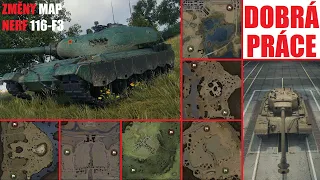 Úpravy na 6 mapách! - NERF 116-F3 - Nové info k T32M - Novinky World of Tanks CZ/SK