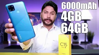 Realme C15 Unboxing & Review | 4GB+64GB | Price In Pakistan