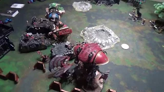 Warhammer 40k Battle Report: Necrons vs. World Eaters 2,000 Points