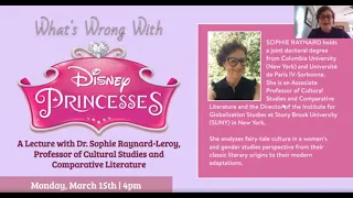 Faculty Workshop: What’s Wrong with Disney’s Princesses?