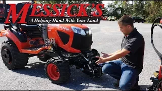 Kubota BX80 Series Front Quick Hitch