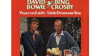 David Bowie and Bing Crosby   Little Drummer Boy