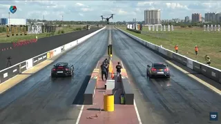 750HP 992 Turbo S vs 1000HP Nissan GTR 1/2 mile Dragrace