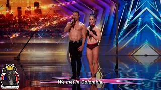 Duo Acero Full Performance & Story | America's Got Talent 2023 Auditions Week 8