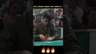 The greatest card game phenom of all time!!! 🔥🔥🔥 #shorts #wsop #poker #stuungar