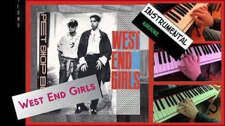 West End Girls - Pet Shop Boys - Instrumental with lyrics  [subtitles]