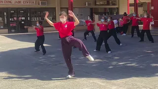 Form 74/ Chen 56 Laura Yee and Shirley Wong practice for Harvest Moon Festival