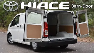 2023 Toyota HiAce LWB Barn Door POV review