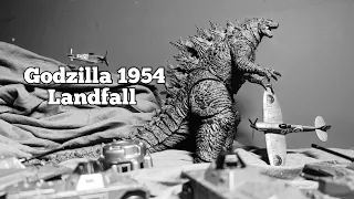 Godzilla 1954 Landfall (Found Footage Stop Motion Film)