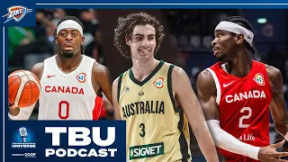 TBU Talks Thunder FIBA World Cup and Quick Catch Up with Rookie Cason Wallace | OKC Thunder