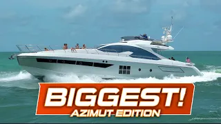 Haulover's Biggest! Azimut Yachts Edition! / Haulover Boats Original