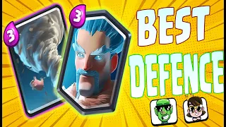HOW TO DEFEND LIKE A PRO USING ICEBOW DECK CLASH ROYALE