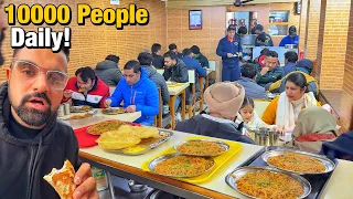 श्रीनगर आते ही Indian Street Food शुरू 😍 Krishna Vaishno Dhaba, Makhani Girda, Nadru Yakhni ❤️