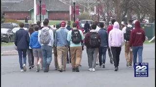 Former neo-Nazi joins UMass students in walk to remember Holocaust victims