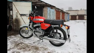 Jawa 634-7 1981г.в. после восстановления