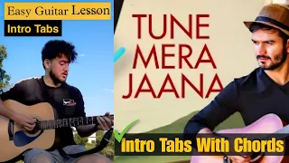 Emptiness - Tune Mere Jana Guitar Cover & Lesson With Intro - No Capo, Low Scale, Open Chords (13) ✨