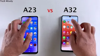 SAMSUNG A23 vs A32 - SPEED TEST