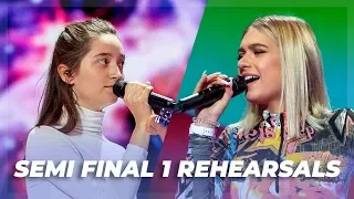 Eurovision 2019 - Semi Final 1 First Rehearsals - My Top 9 (First Half)