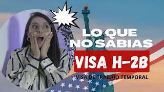 TODO sobre la visa H-2B, GUÍA para encontrar patrocinador/sponsor TÚ MISMO | Emigrar con Daniela