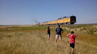 The Big Boy 4014, West of Strasburg, Colorado 9/5/2022.