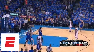 Klay Thompson's 2016 Western Conference finals Game 6 performance vs. Thunder | ESPN Archives