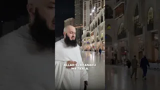 100,000 prayers in one prayer! Mufti Menk in Makkah