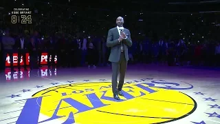 Kobe Bryant’s Full Jersey Retirement Ceremony For No.8 and No.24 (Fan’s Perspective)