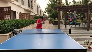 Dimitrij Ovcharov serve