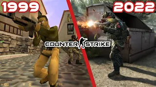 CS evolution | Counter Strike Evolution 1999-2022