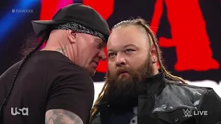The Undertaker Passes The Torch To Bray Wyatt & Helps Take Down L.A. Knight On RAW Is XXX !