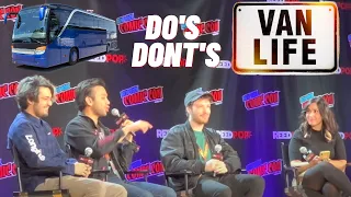 Do's And Dont's With Life On A Bus! | Trash Taste Panel @ ComicCon