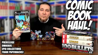 Comic Book HAUL | Pre Release OMNIBUS Epic Collections & Trade Paperbacks!