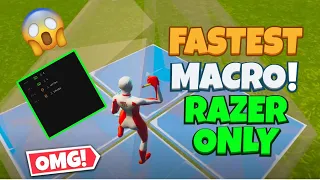 HOW TO GET THE FASTEST MACRO ON FORTNITE (RAZER SYNAPSE 2022!)