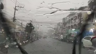 Footage of today's surprise storm in Pattaya. No commentary