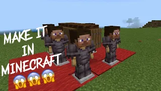 Minecraft Tutorial How To Make a working coffin dance meme