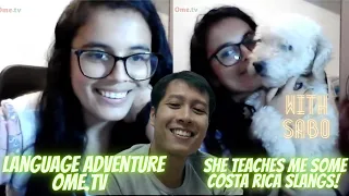 Language Adventure Ome.TV #4 Costa Rica Slangs🇨🇷 / Petualangan Bahasa Ome.TV #4 Slang Costa Rica