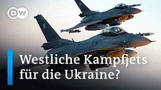 Wer liefert der Ukraine F-16 Kampfjets? | DW Nachrichten