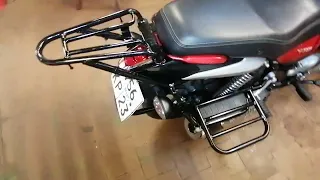 Багажник Vikrant V15 luggage making Rack on bajaj रैक विक्रांत V15