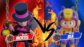 MORTIS vs BEA | 1v1 Savaşçı Karşılaştırmaları | Brawl Stars