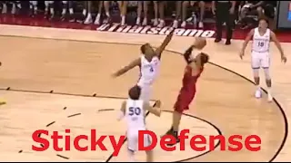 Moses Moody sticky defense onv Malachi Flynn