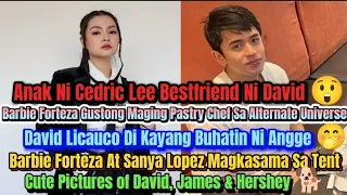 David Licauco Bestfriend Ang Anak Ni Cedric Lee 😲. Barbie Forteza ATM Interview About Taylor Swift❤️