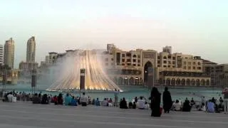 Dubai 2011 - Dubai Fountain - Furat Qaddouri - Ishtar Poetry (more up close, excerpt)