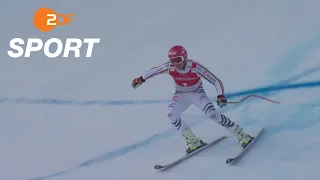 Ferstls Siegfahrt beim Super G in Kitzbühel  | ZDF SPORTextra