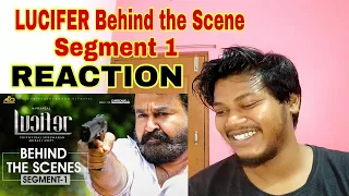 LUCIFER Behind The Scene - Segment 1 Reaction | Mohanlal | #Movies4uReaction