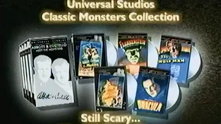 The Original Movie Monsters and Abbott and Costello VHS / DVD Trailer ... Dracula, Frankenstein