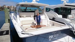 Tiara Yachts 39 Open | Walkthrough Boat Tour with David Malkin