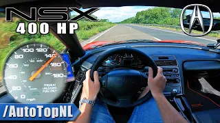 400HP Acura NSX *SUPERCHARGED* on AUTOBAHN [NO SPEED LIMIT] by AutoTopNL