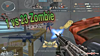Players Vs Hacker WARS! CrossFire: MG36 NIGHT CITY (GamePlay) | CFPH | EJRM ZombieV4